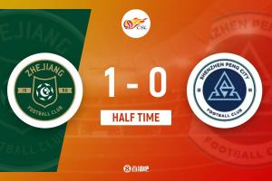 开云APP-半场-浙江暂1-0深圳新鹏城 布彭扎连场破门&amp;2场3球童磊献助攻